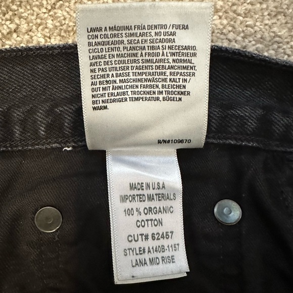 AGOLDE Lana mid-rise jeans - Picture 10 of 12